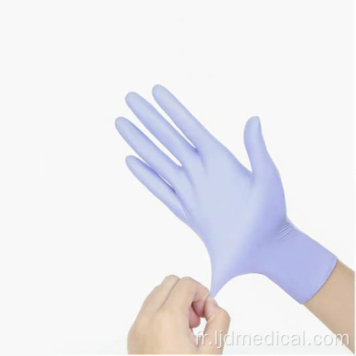 Gants chirurgicaux stériles de soins de santé doux et flexibles